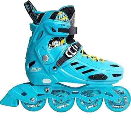 Roller Skates Cougar 313 in Blue and Pink