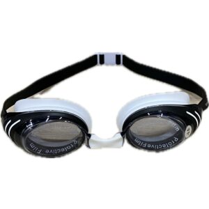 Track prescription swimming goggles
