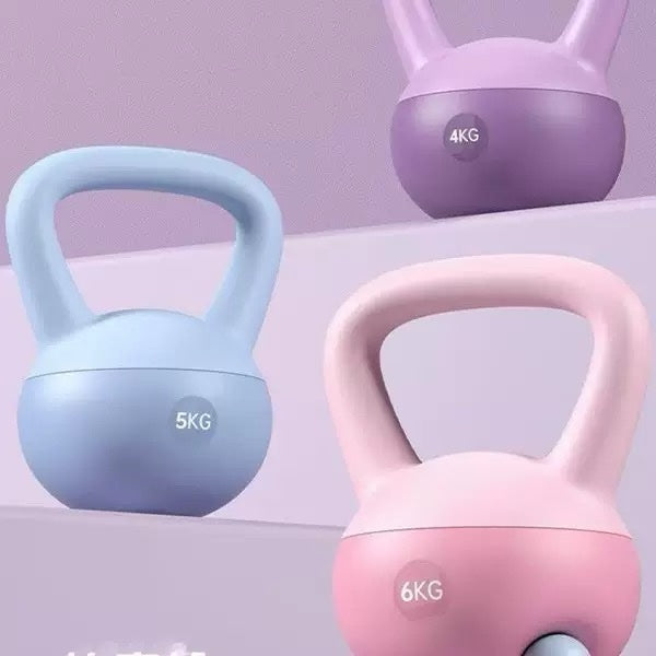 Soft Silicone Kettlebell – 4 to 10 kg