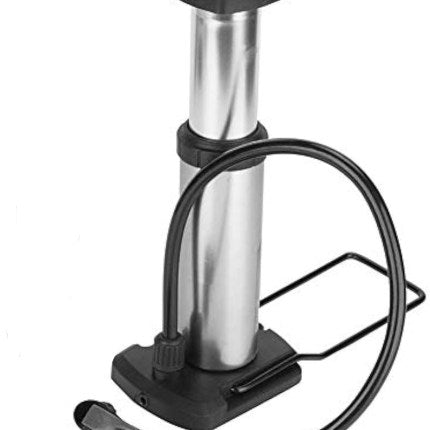 Mini foot pump for inflating footballs