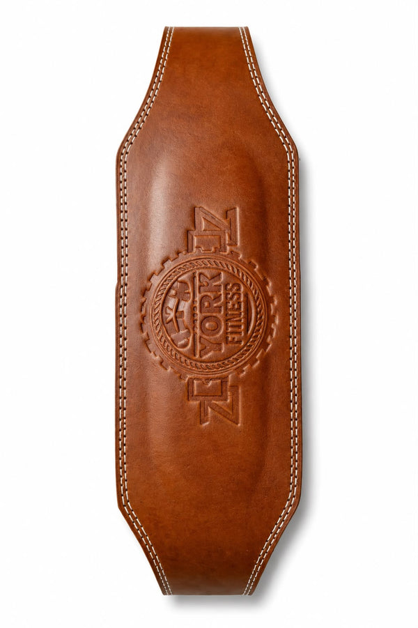 Embossed Leather Weightlifting Belt