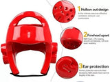 Headguard in Red and Blue - 5