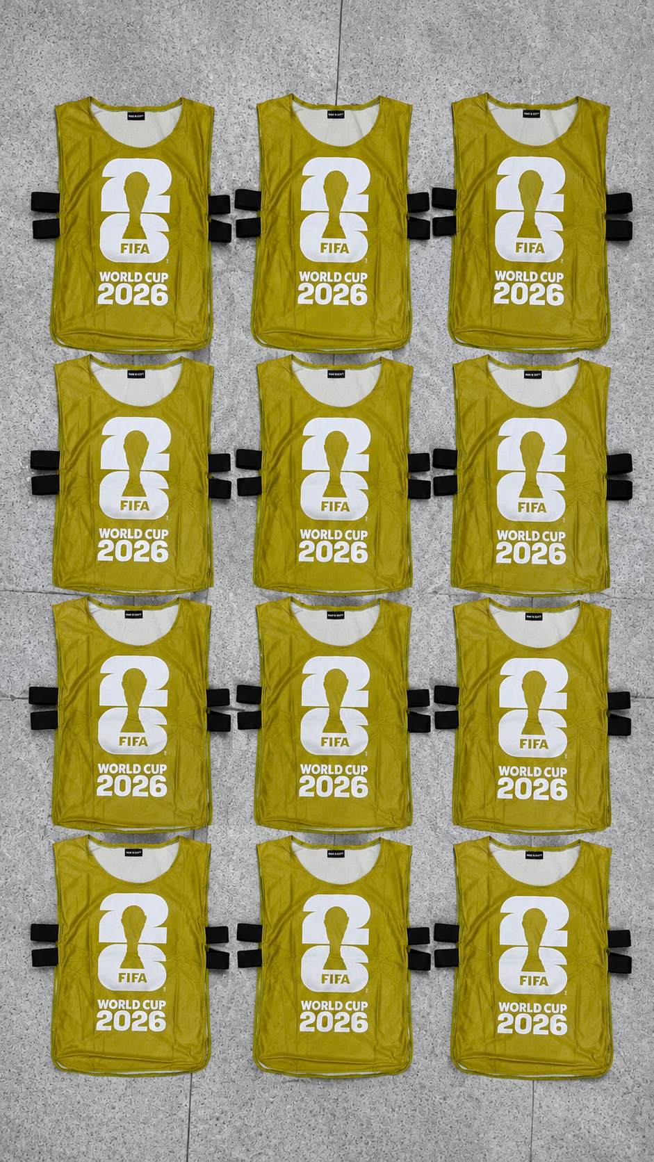 World Cup Football Training Bibs – Set of 12 – view 12