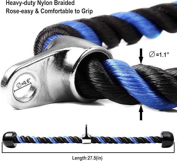Tricep Rope Cable Attachment - 5