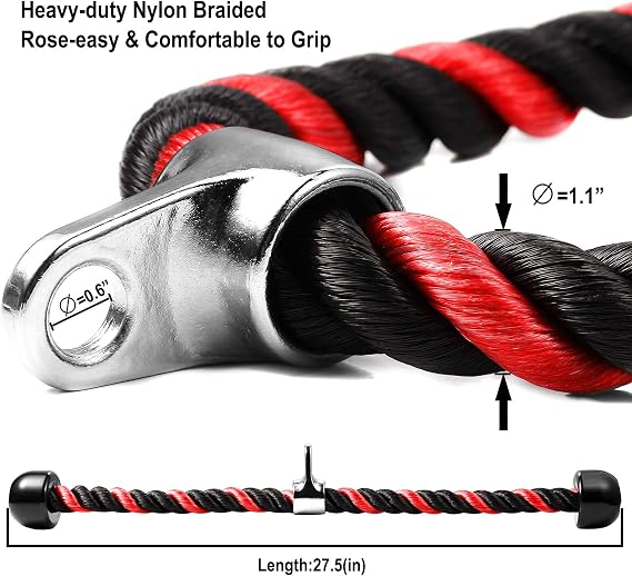 Tricep Rope Cable Attachment - 6