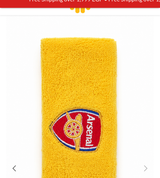 Sports Wrist Sweatband - Arsenal