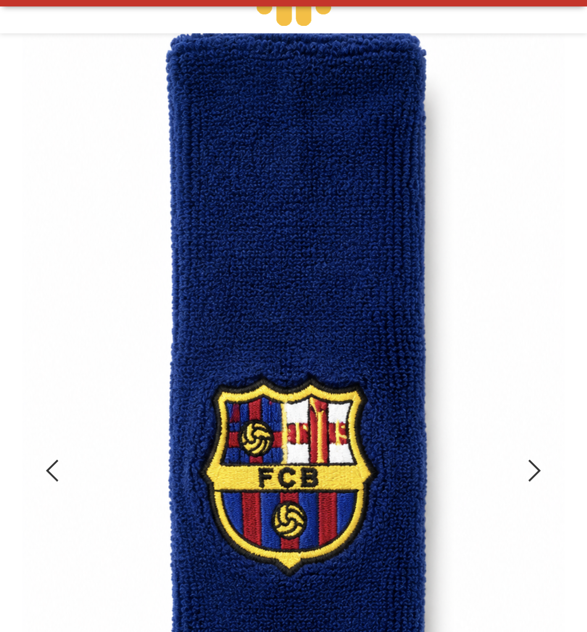Sports Wrist Sweatband - FC Barcelona