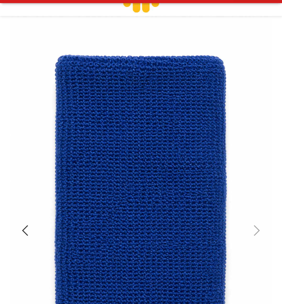 Sports Wrist Sweatband - Blue