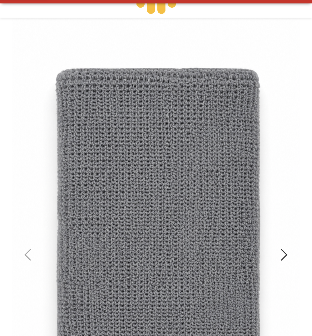 Sports Wrist Sweatband - Gray